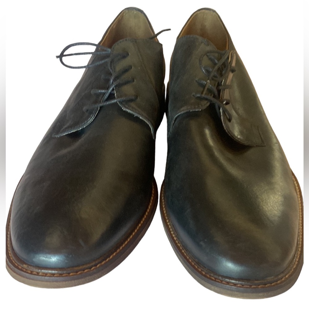 Men’s Austin Grey Collection Leather 13 Dress Shoes in Black Excellent Condition
